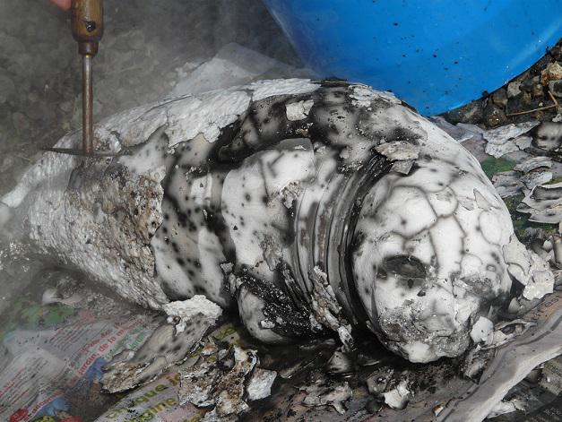 Désabillage de la pièce